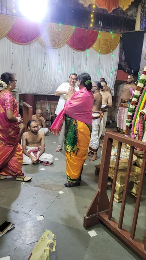 Brahmo Utsavam Vahanam Display