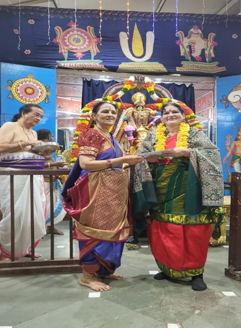 Brahmo Utsavam Vahanam Display